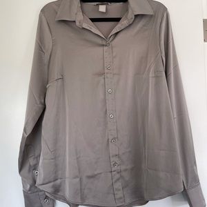 Silk Button-Up